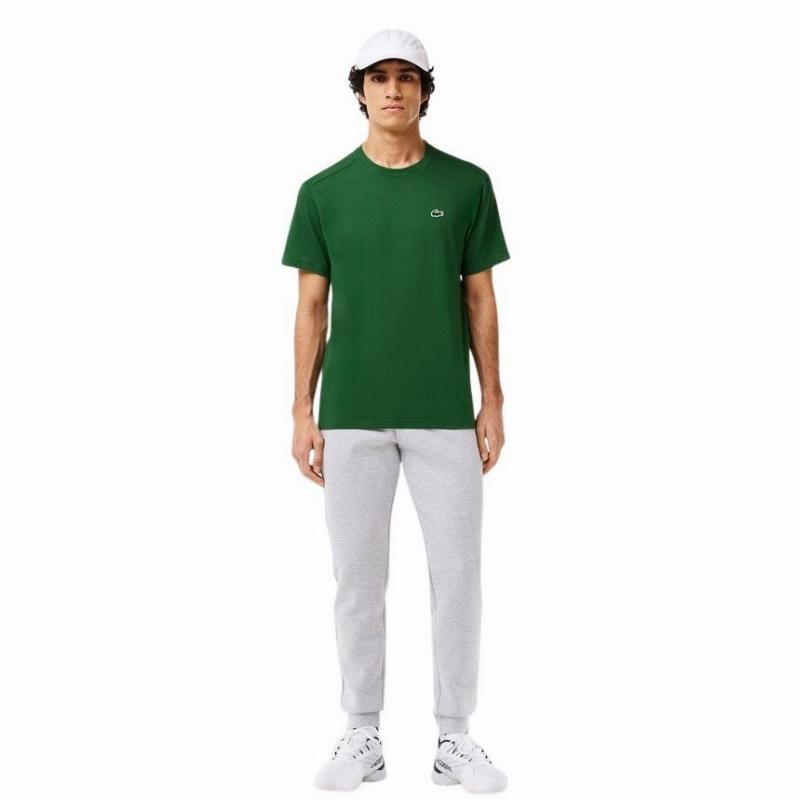 Camiseta Lacoste Sport Regular Fit Verde Oscuro