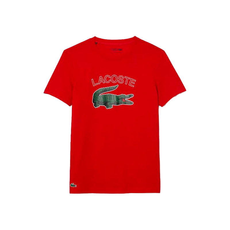 Shirt Red Lacoste Sport