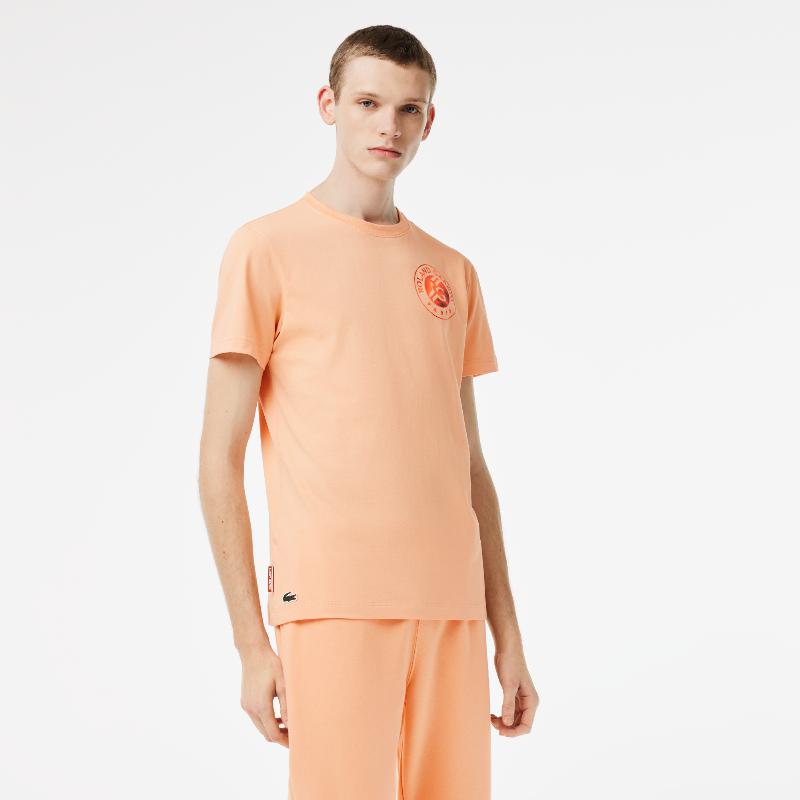 Lacoste Sport Roland Garros Edition Orange T -Shirt