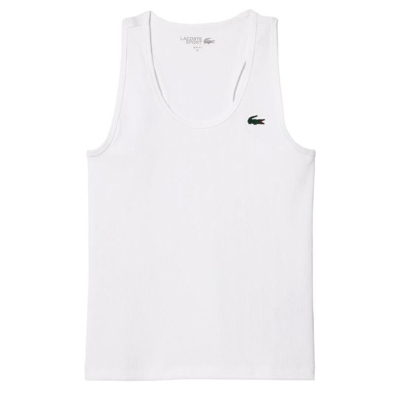 Camiseta Lacoste Sport Slim Fit Blanco