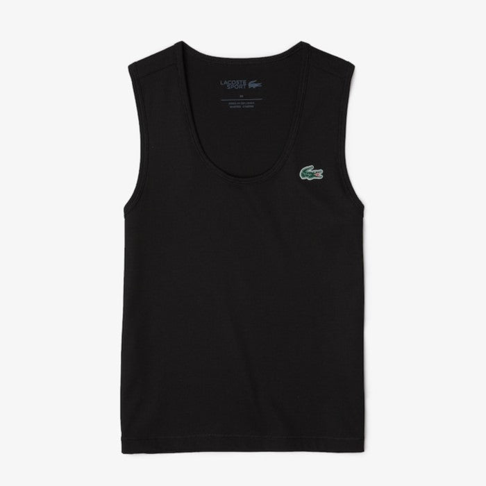 Camiseta Lacoste Sport Slim Fit Negro