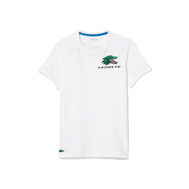 Shirt White T -Tennis Lacoste Sport