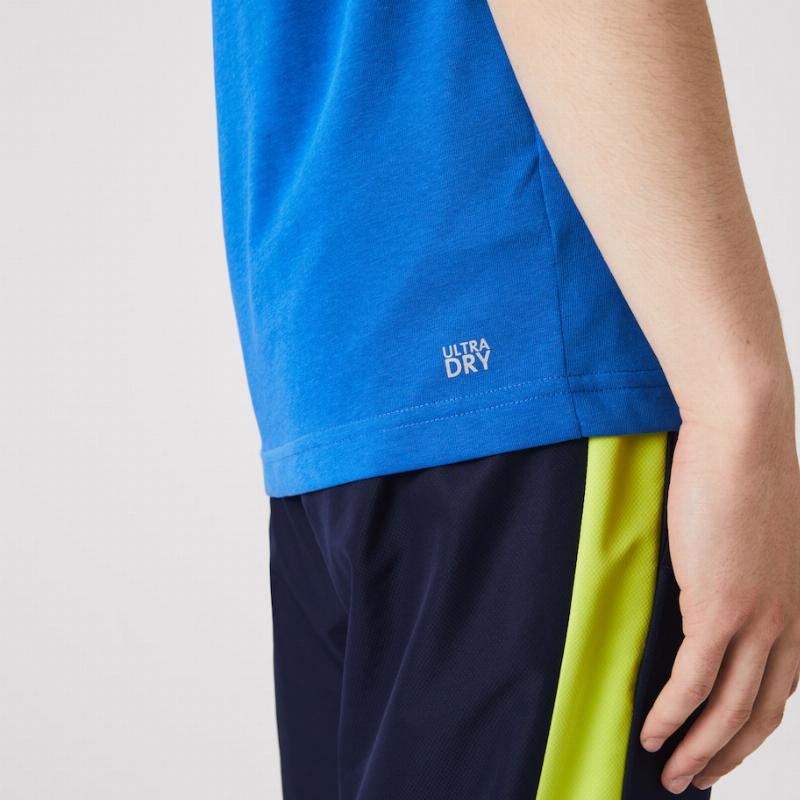 Lacoste Sport Breathable T-shirt Blue