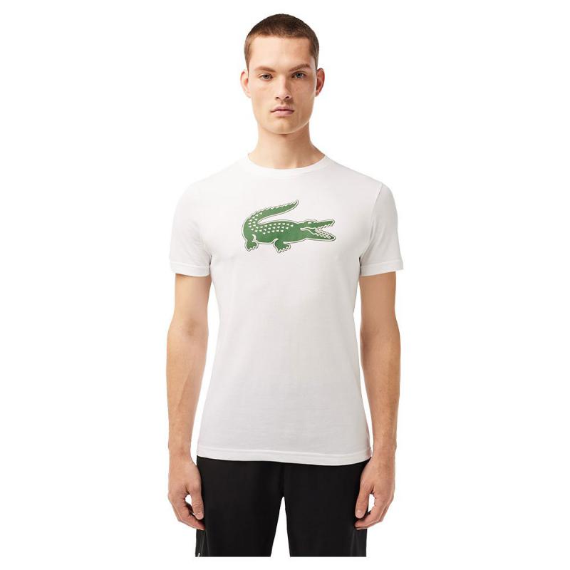 Lacoste sport sport t -shirt white green