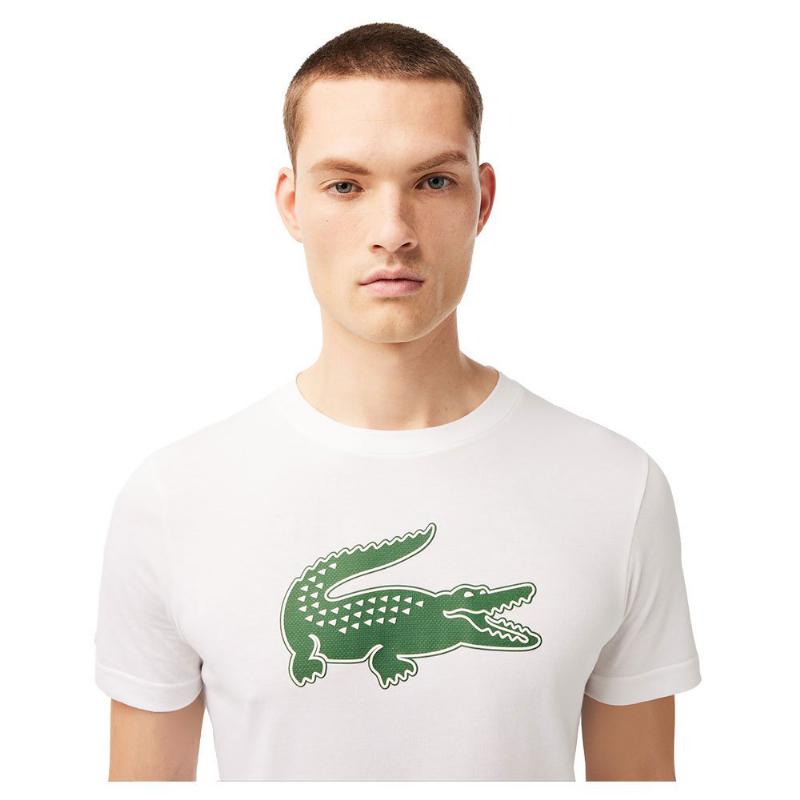 Lacoste sport sport t -shirt white green