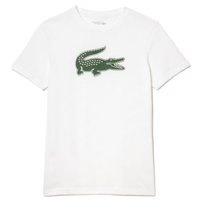 Lacoste sport sport t -shirt white green