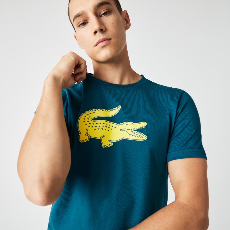 Lacoste Sport -yellow Sport T -Shirt