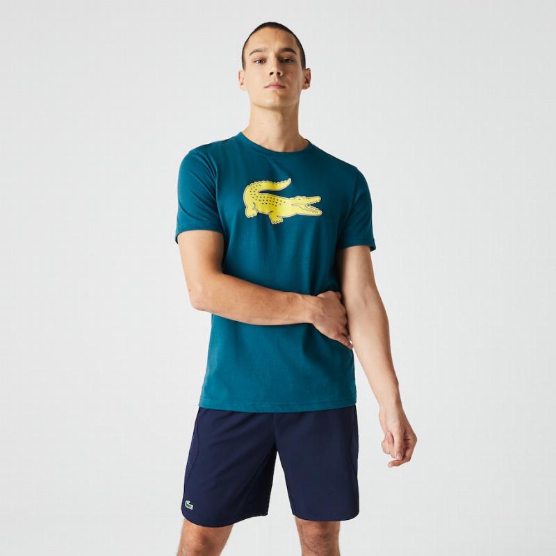 Lacoste Sport -yellow Sport T -Shirt