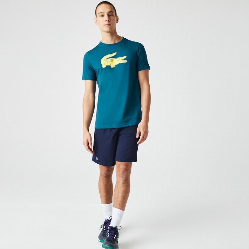 Lacoste Sport -yellow Sport T -Shirt