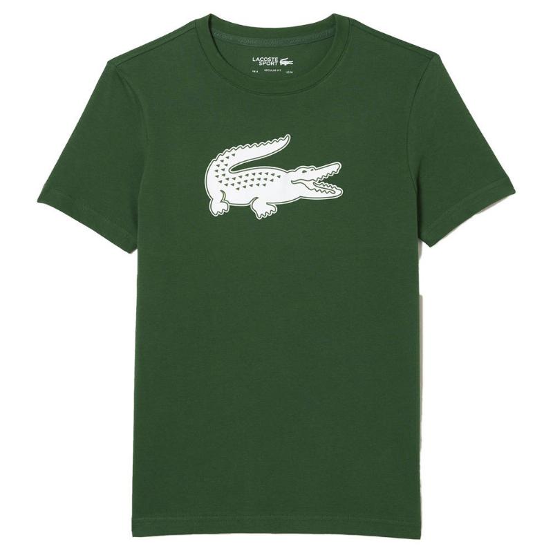 Lacoste Sport -green weißes grünes t -Shirt