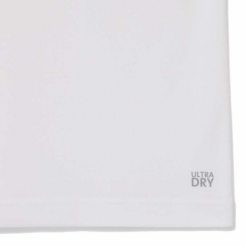 Camiseta Lacoste Sport Ultra Dry Blanco Azul Marino