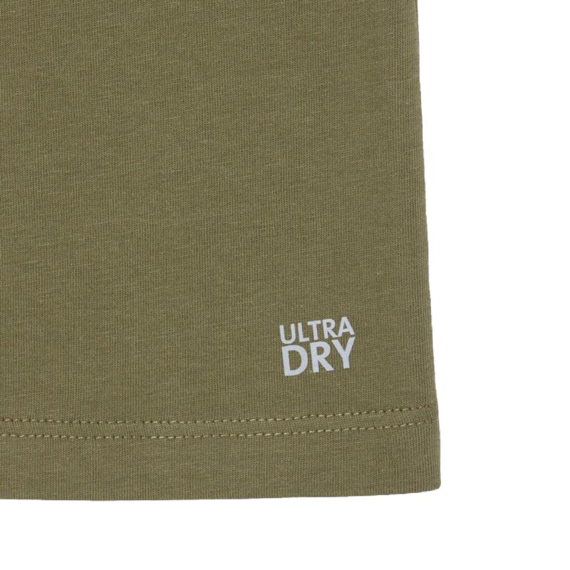 Camiseta Lacoste Sport Verde Kaki Mujer