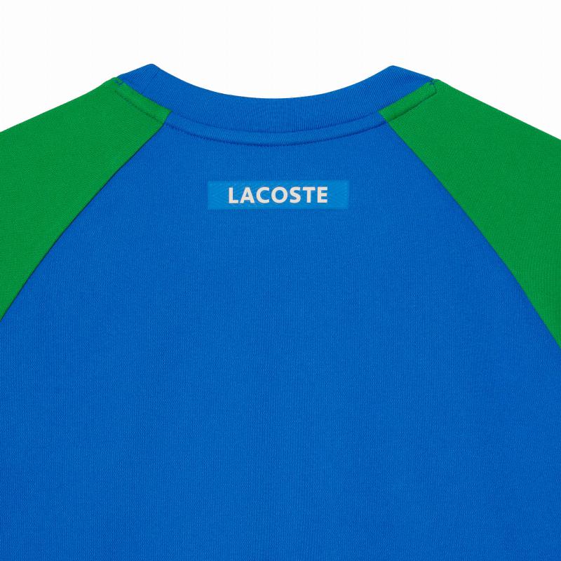 Camiseta Lacoste Ultra Dry Azul Marino Verde