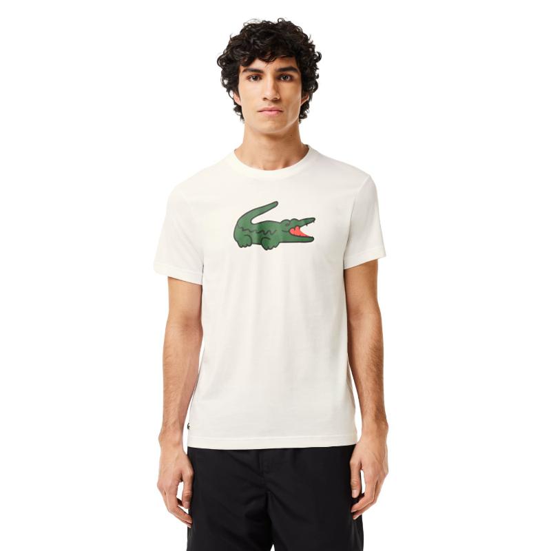 Lacoste Ultra Dry White T -Shirt