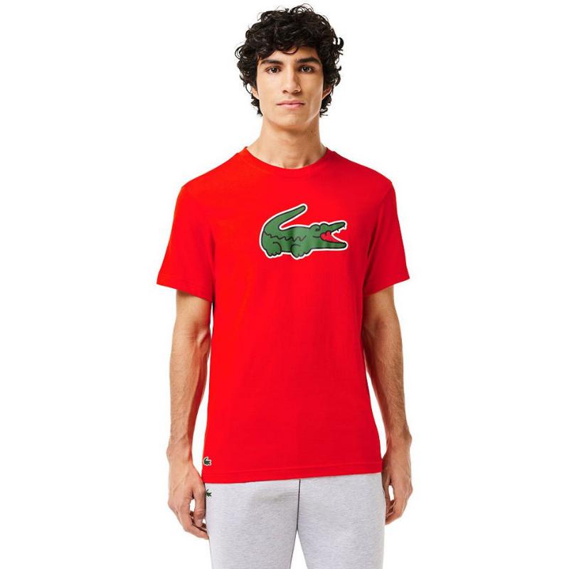 Lacoste ultra trocken rot t -Shirt