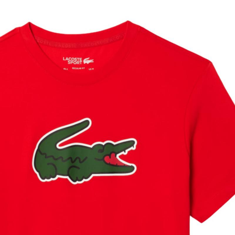 Lacoste ultra trocken rot t -Shirt