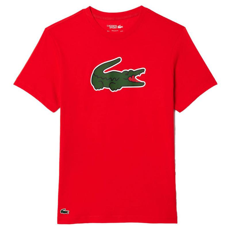 Lacoste ultra trocken rot t -Shirt