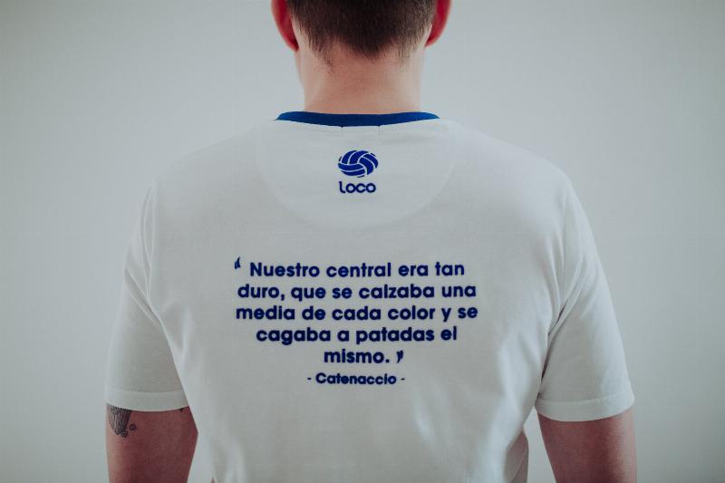 Camiseta Loco Legend Catenaccio Royal