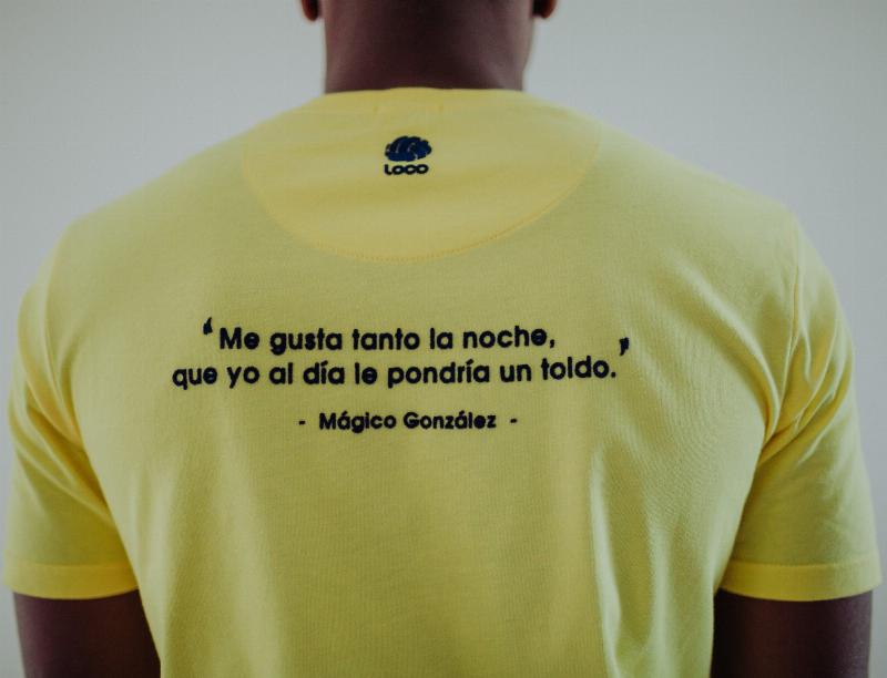 Camiseta Loco Legend Magico Amarillo