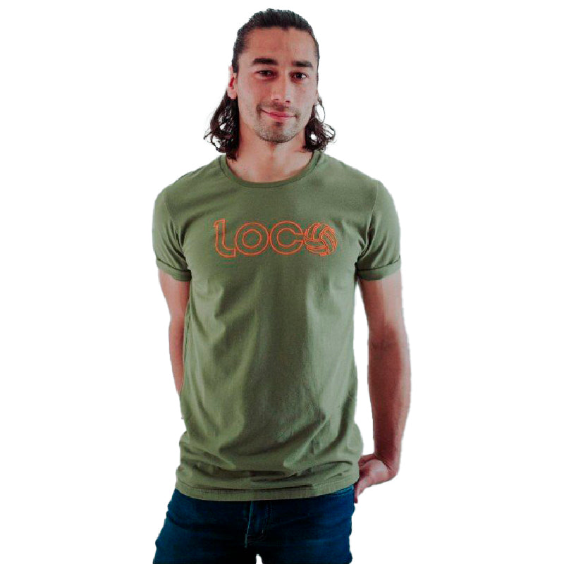 Crazy t -Shirt Marco Kreditgeber Orange Green