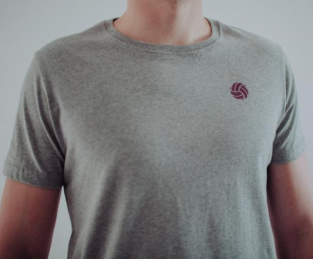 Camiseta Loco Originale Gris Burgundy