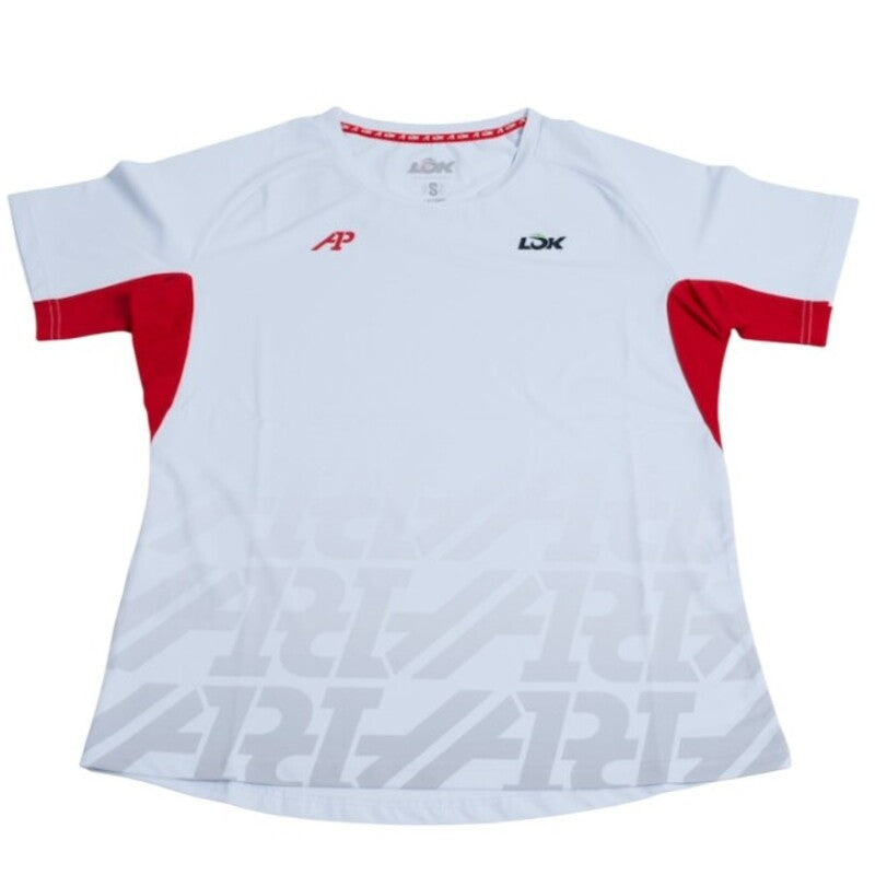 Camiseta Lok A1 Padel Stanish Blanco Mujer