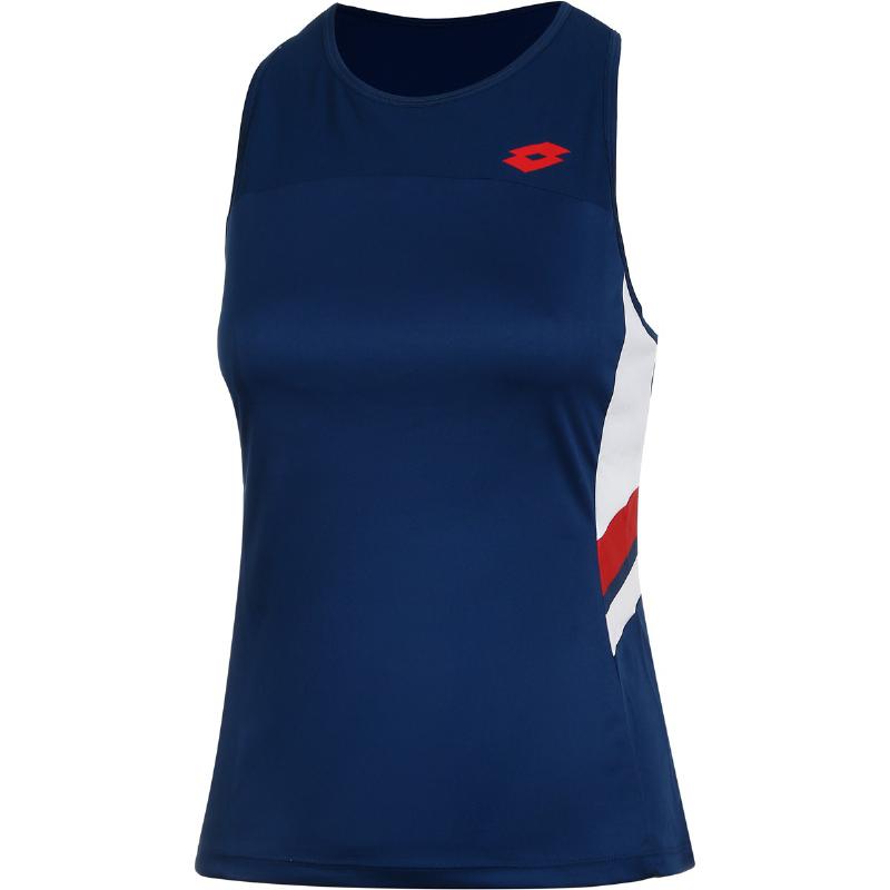 Lotto Squadra III T -shirt Red Blue Woman