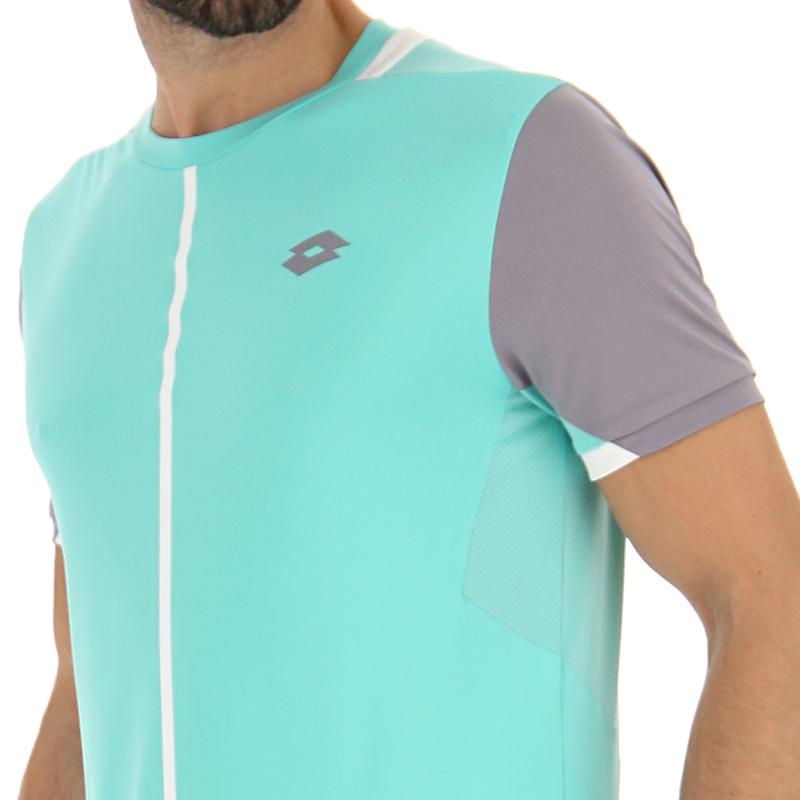 Lotto Top IV turquoise turquoise gris argent vert