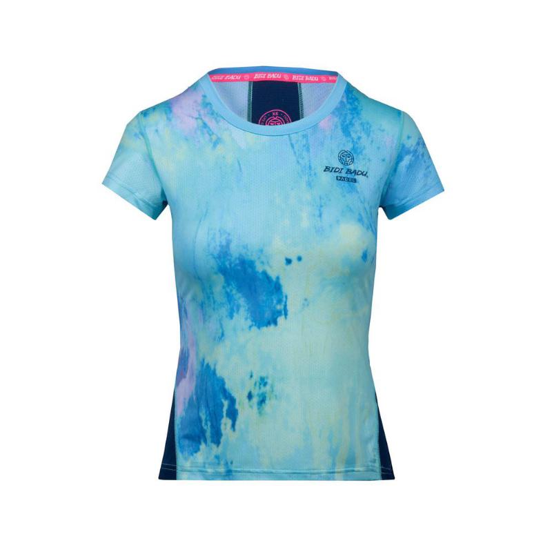 Manga t -shirt Badu Padel Eve Aqua Dark Blue