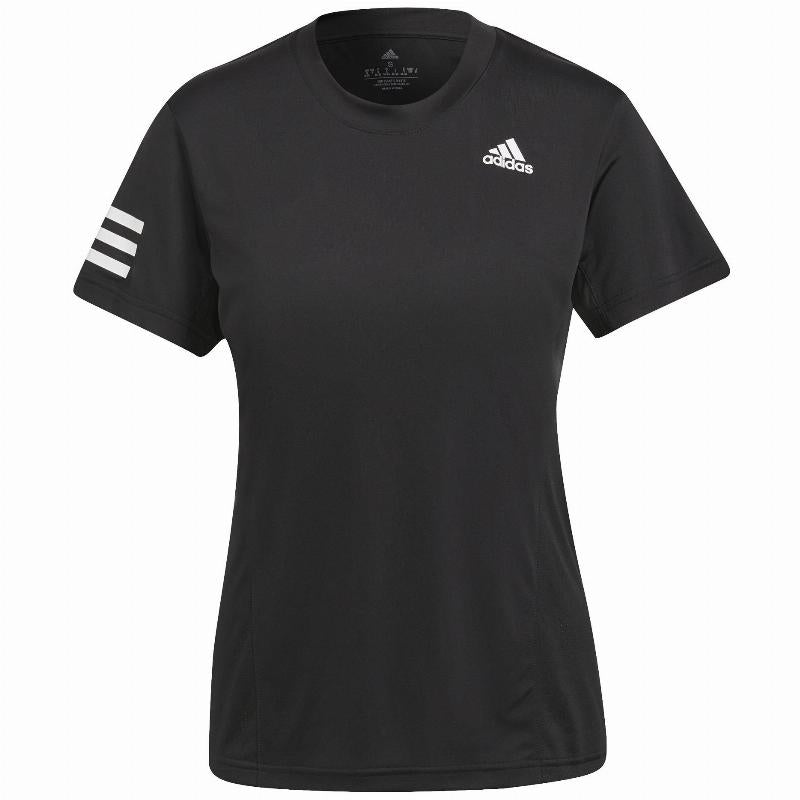 Camiseta Manga Corta Adidas Club Negro Mujer