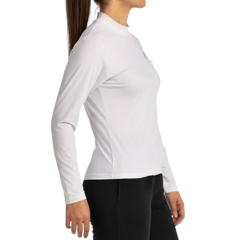 Camiseta Manga Larga Bullpadel Beldo Blanco