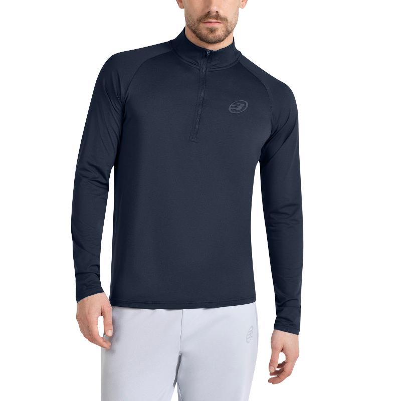 Camiseta Manga Larga Bullpadel Bisol Azul Marino