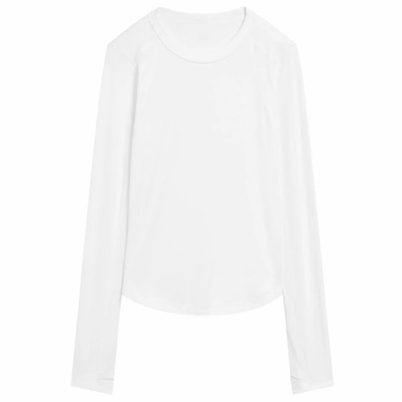 Camiseta Manga Larga Wilson All Day Blanco Mujer