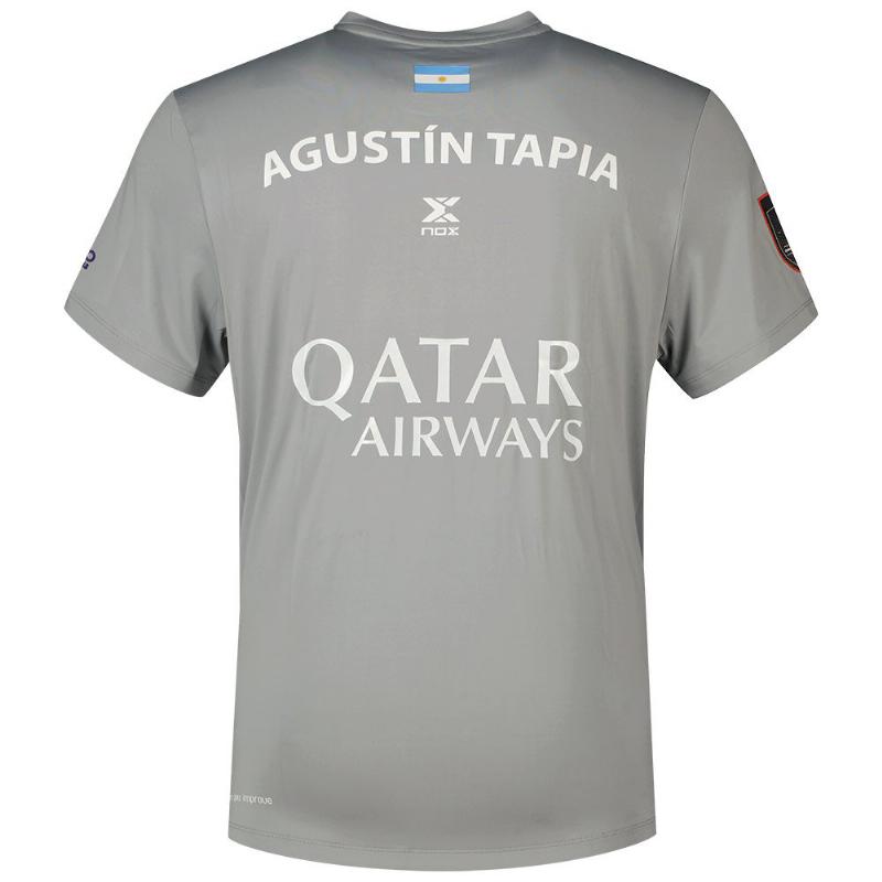 Nox Agustin Tapia Offiziell 2023 Grau T -Shirt