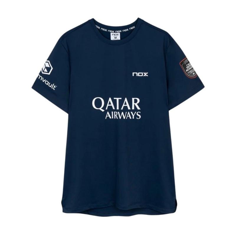 Camiseta Nox Agustin Tapia Sponsors AT10 Azul Oscuro 2026