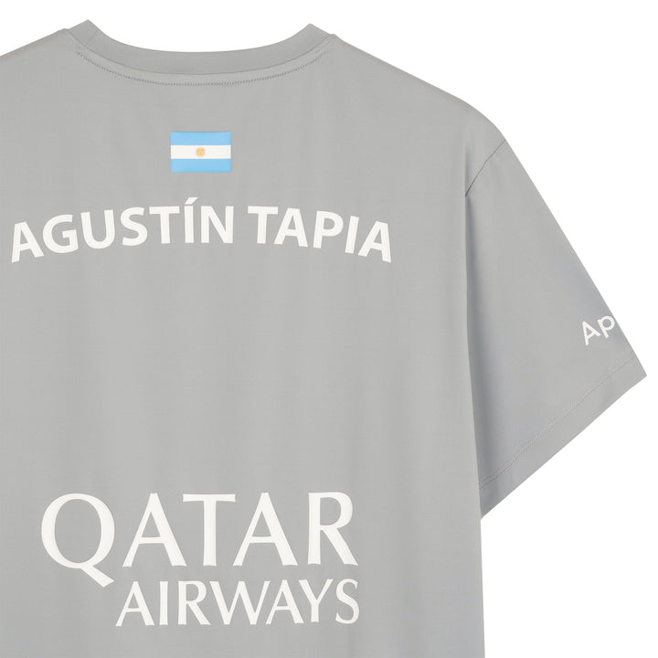 NOx Agustin Tapia Sponsors At10 Gray 2024 t -shirt 2024