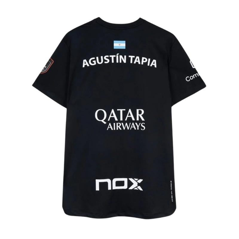 Camiseta Nox Agustin Tapia Sponsors AT10 Negro 2026
