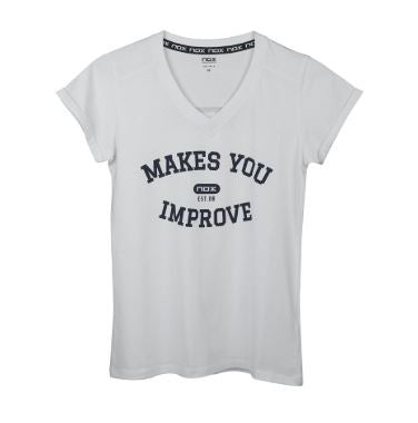 Camiseta Nox Mujer Basic Blanco