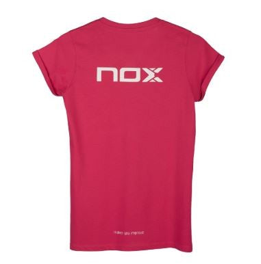 Camiseta Nox Mujer Basic Rosa
