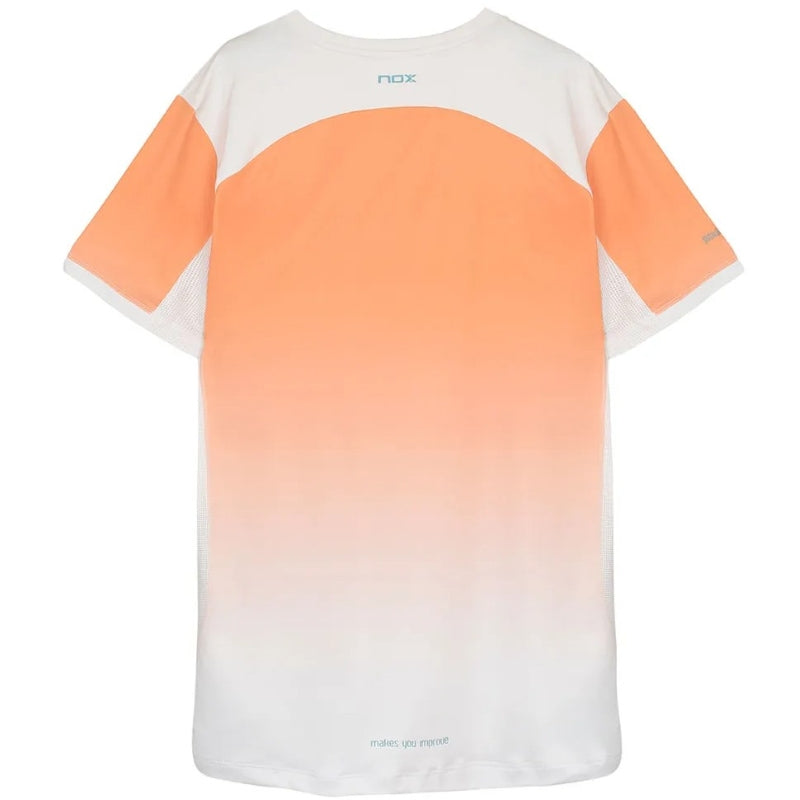 Camiseta Nox Pro Naranja Degradado