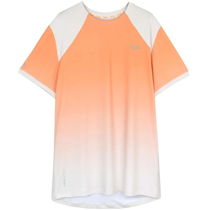 Camiseta Nox Pro Naranja Degradado