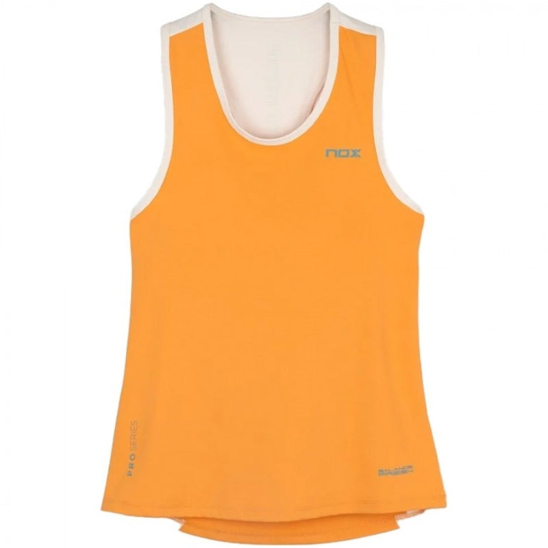 Camiseta Nox Pro Naranja Degradado Mujer