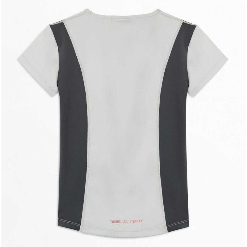 Camiseta Nox Pro Regular Gris Claro Mujer