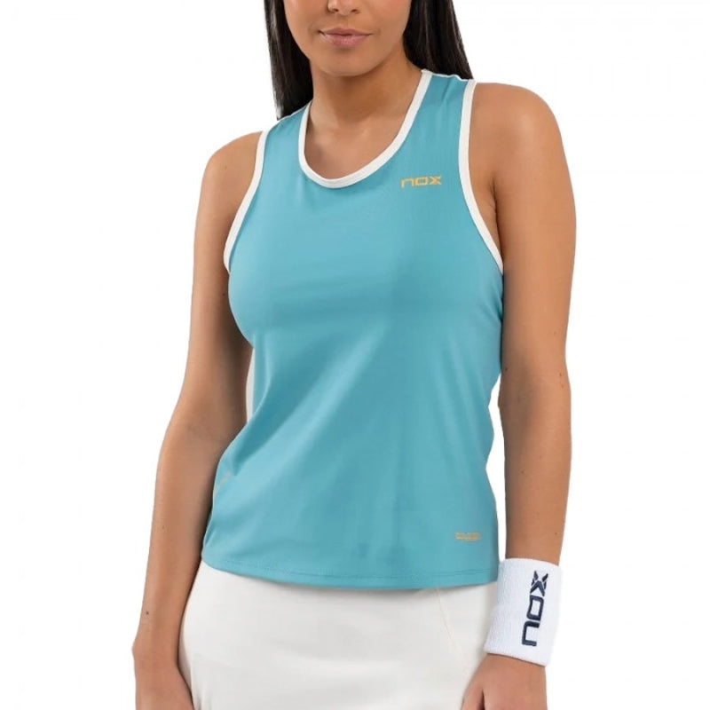Camiseta Nox Pro Turquesa Mujer