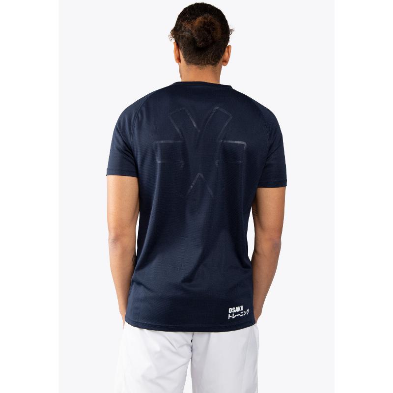 Maniche Osaka Trn Navy Blue T -Shirt