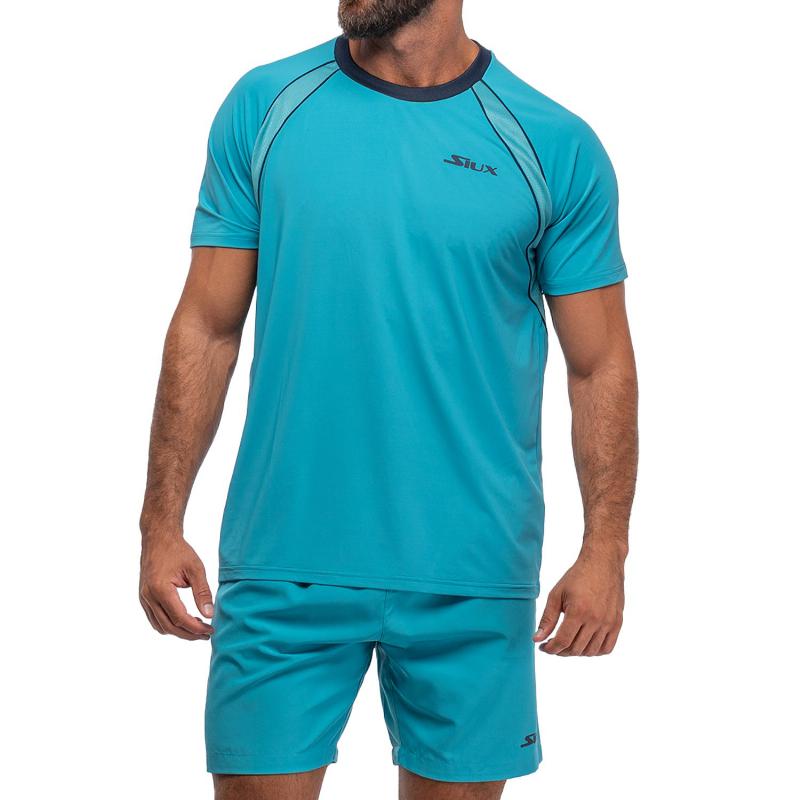 SIUX MATCH 24 Turquoise Blue T -Shirt