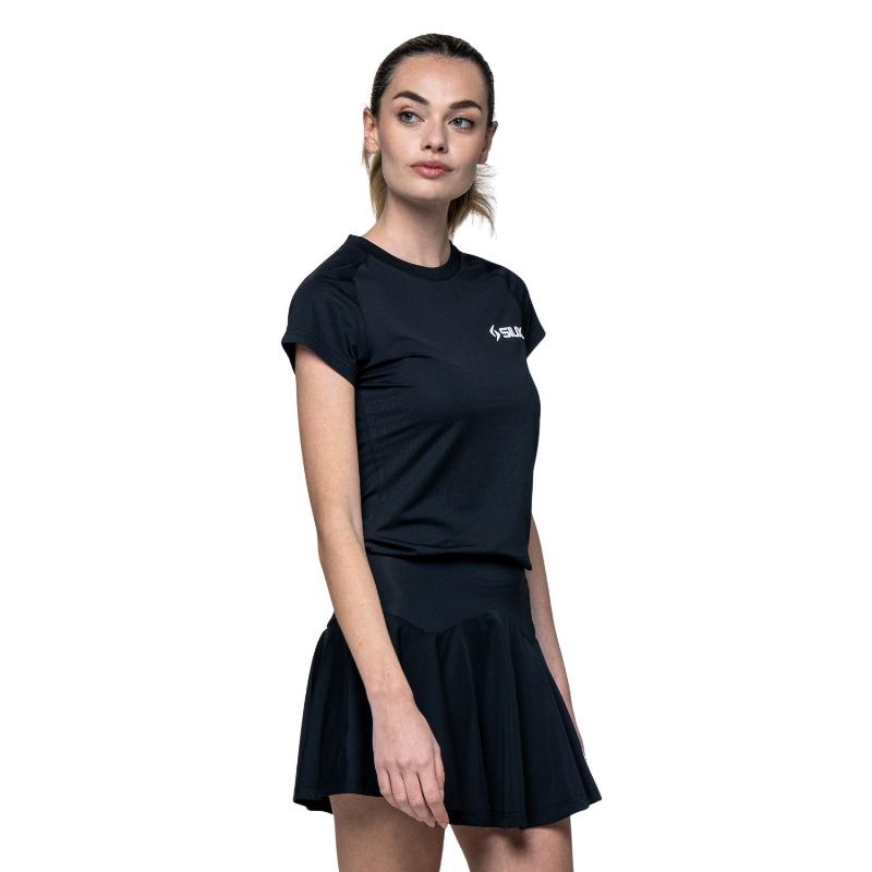 Camiseta Siux Match 26 Negro Mujer