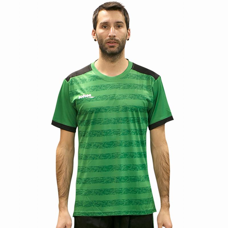 Camiseta Softee Leader Verde Negro