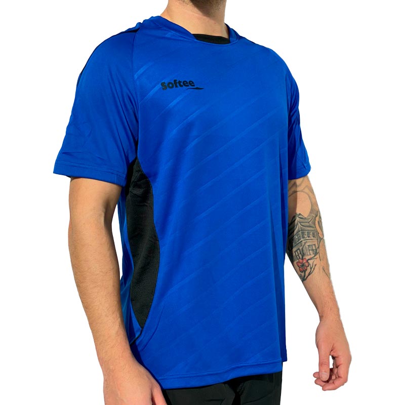 Camiseta Softee Play Azul Negro