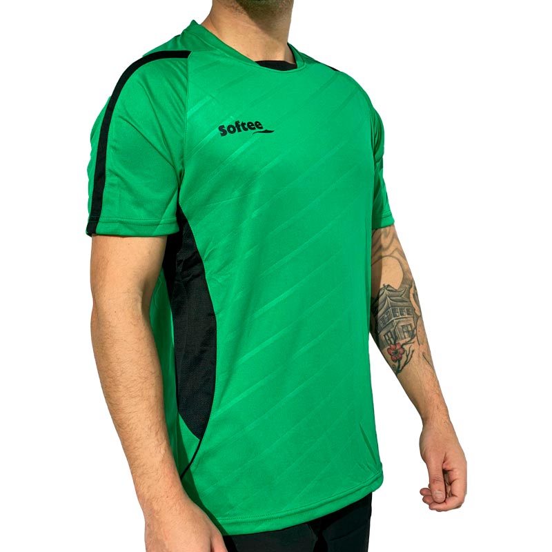 Softee Play T-shirt Green Black